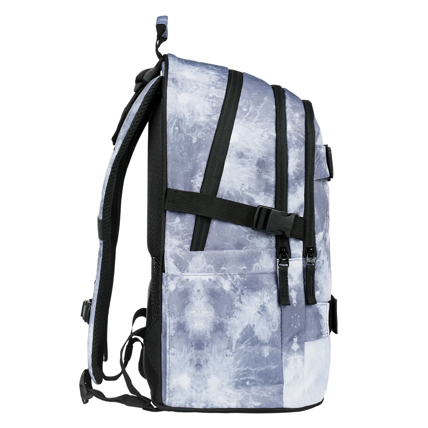 Baagl 3 SET Skate NASA Grey: batoh, penál, sáček