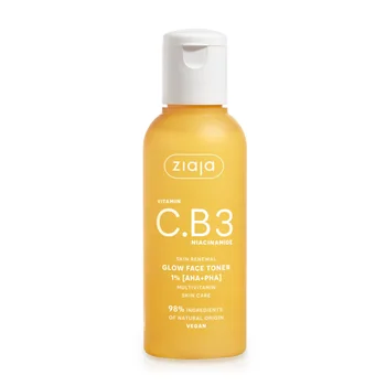Ziaja Vitamin C.B3 Niacinamide Pleťový tonik s 1% AHA+PHA 120 ml