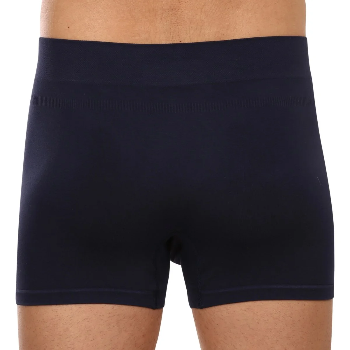 Gino Pánské boxerky bezešvé bambusové modré (54005) XL