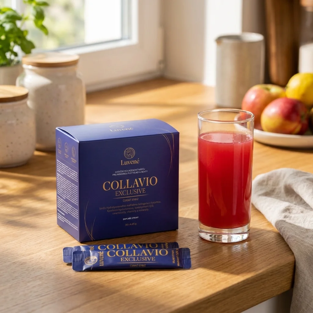 Luvené COLLAVIO Kolagen drink Collavio Exclusive černý rybíz