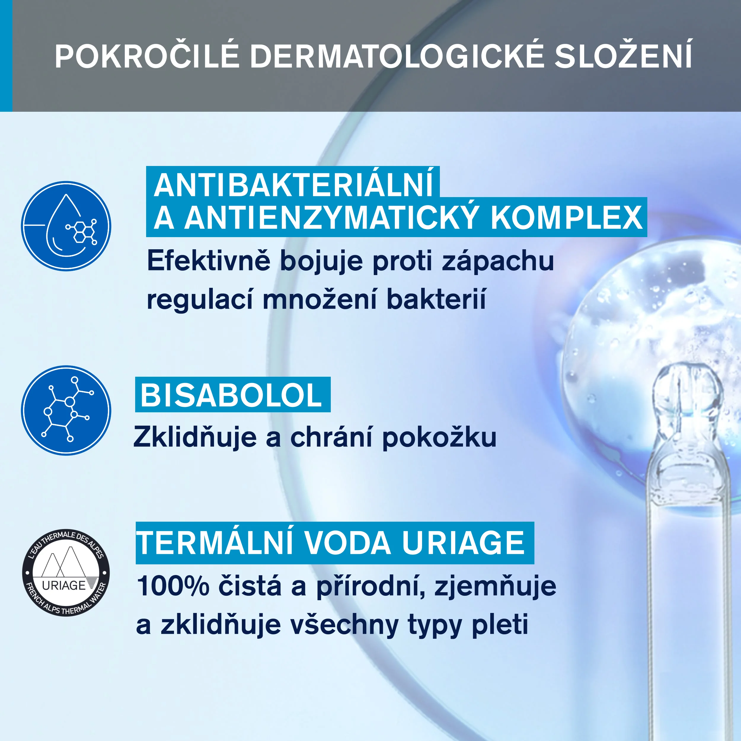 Uriage Jemný deodorant 50 ml