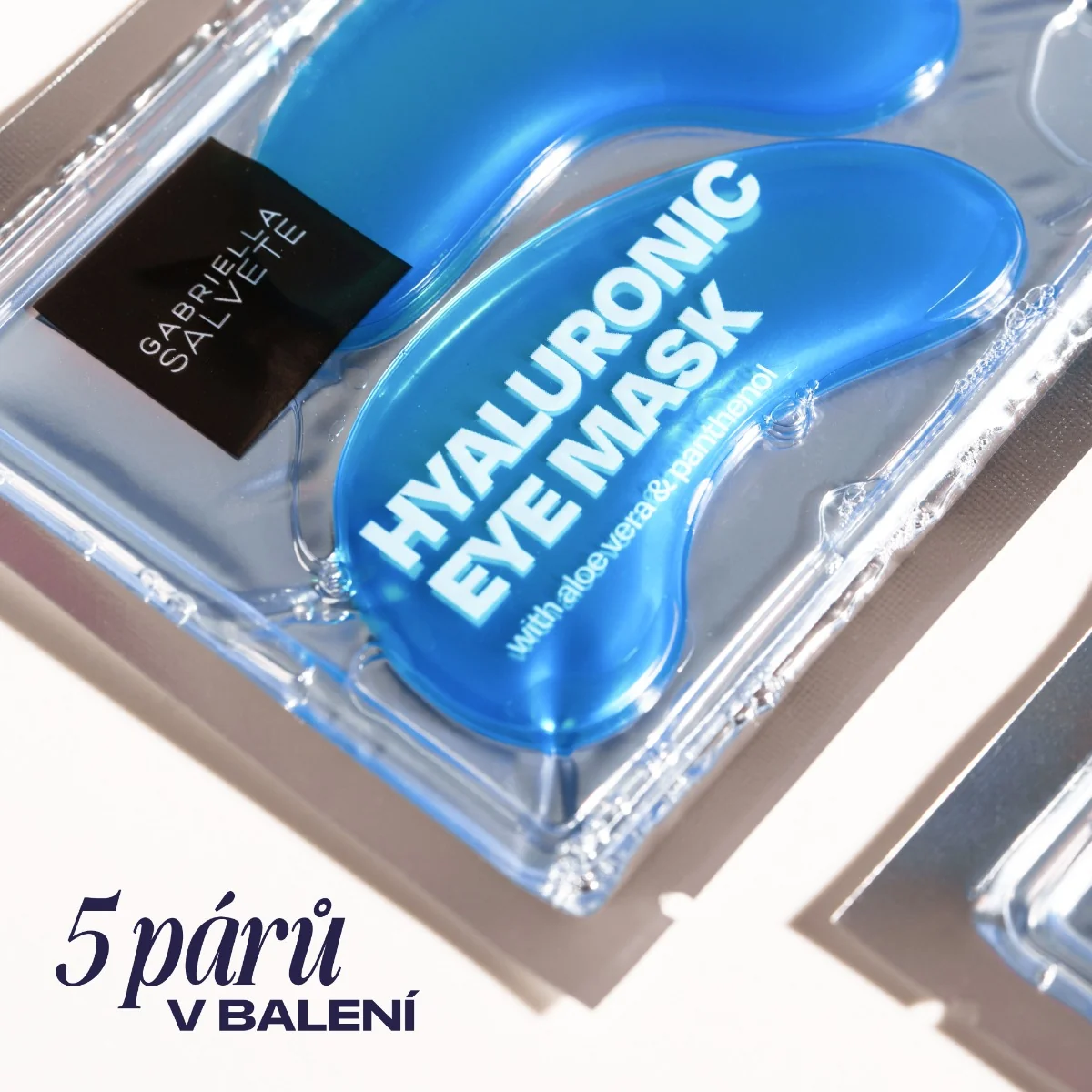 Gabriella Salvete Eye Mask Hyaluronic oční maska 5 párů
