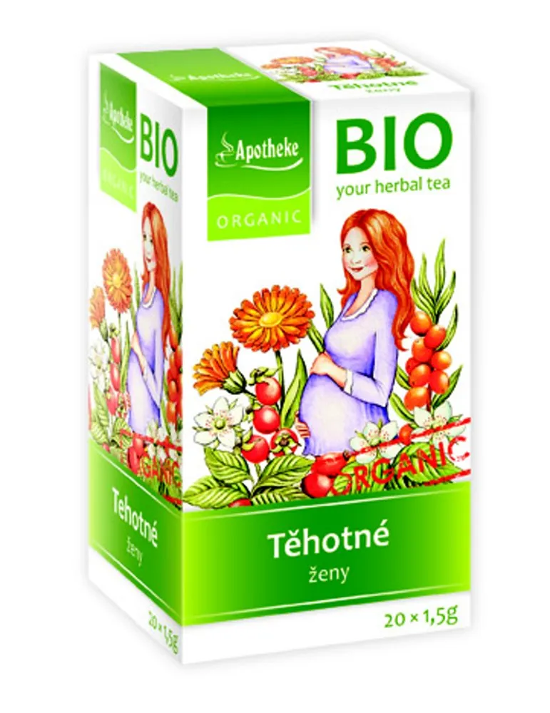 Apotheke BIO Těhotné ženy čaj nálevové sáčky 20x1,5 g