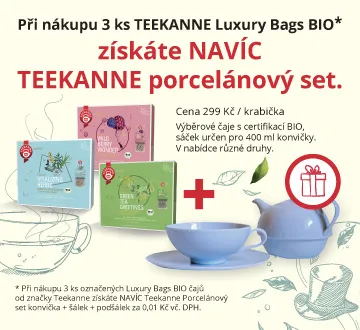 Teekanne Luxury + konvička (únor 2024)