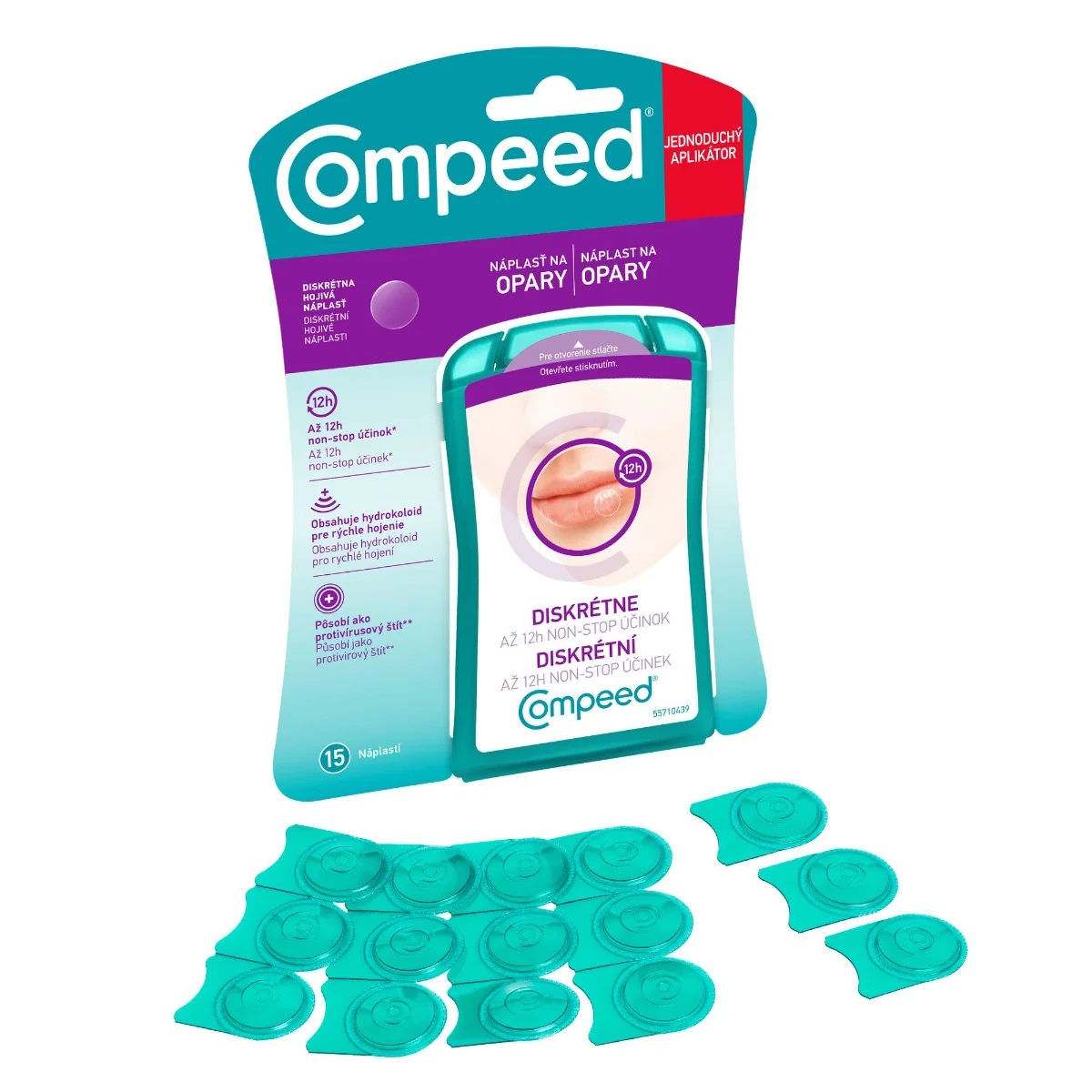 Compeed Náplast na opary 15 ks