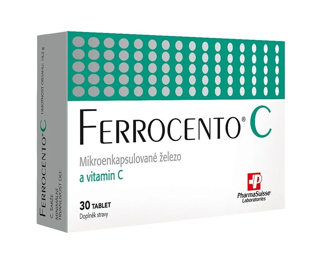 PharmaSuisse FERROCENTO C 30 tablet