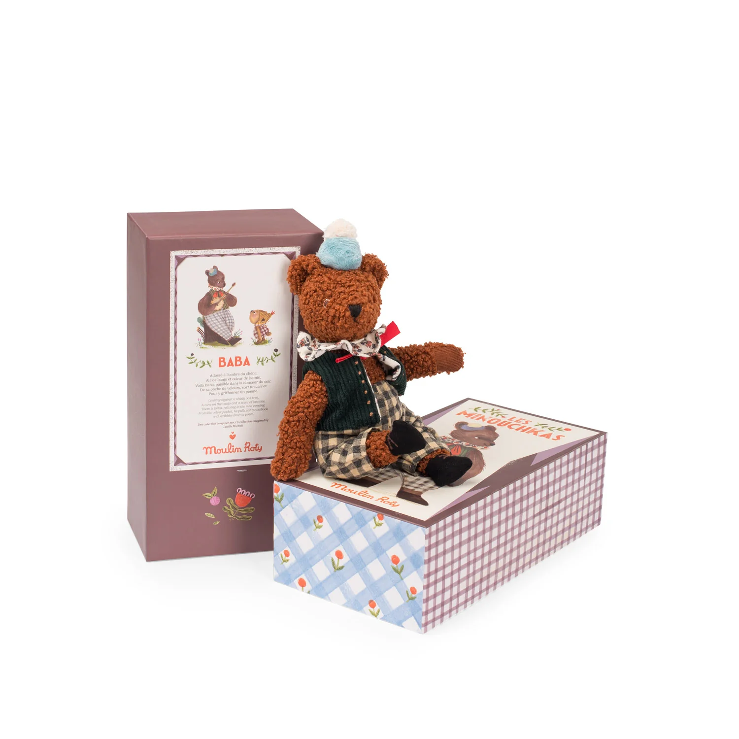 Moulin Roty Les Minouchkas Medvěd Baba