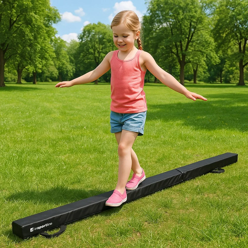 inSPORTline Skládací gymnastická kladina Tirsar 250 cm