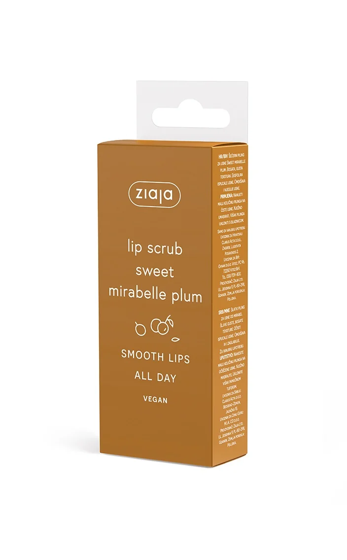 Ziaja Peeling na rty sladká mirabelka 12 ml