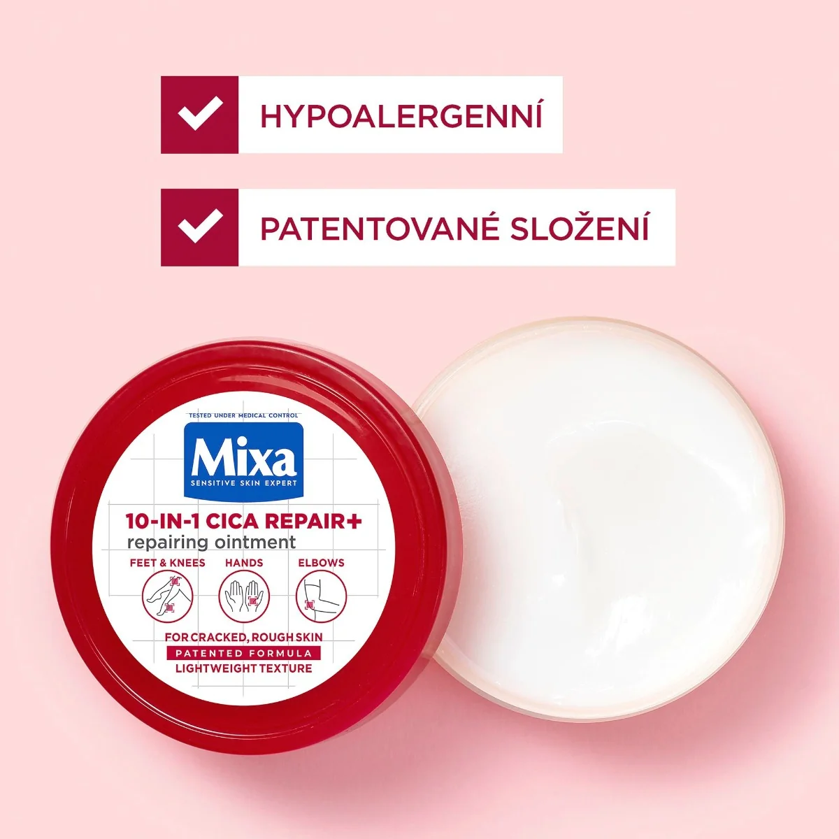 Mixa Cica Repair+ 10v1 Regenerační mast 150 ml