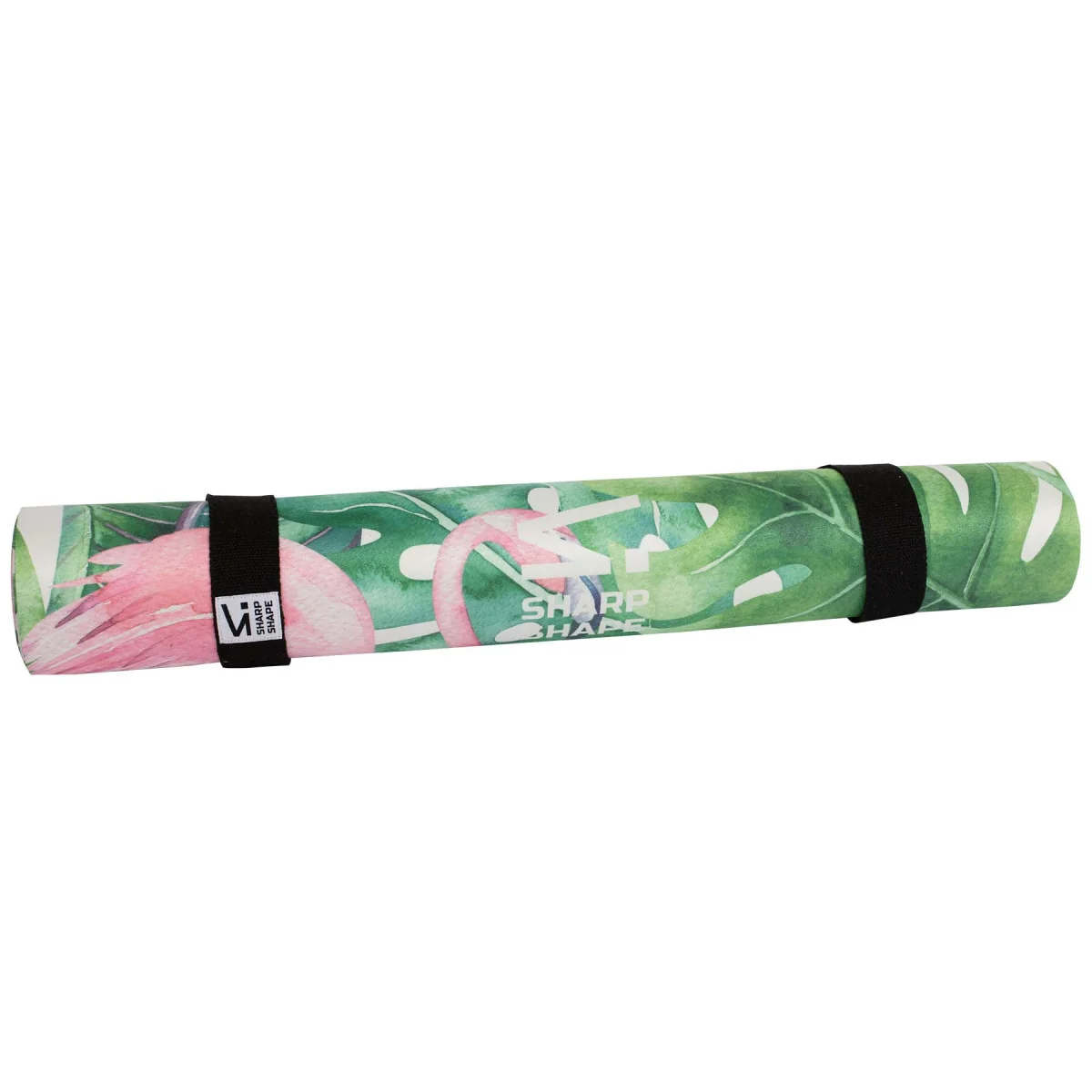 SharpShape Podložka na jógu ECO MAT FLAMINGO 