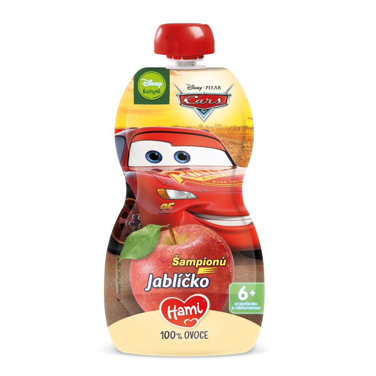 Hami Disney Cars jablíčko kapsička 110 g