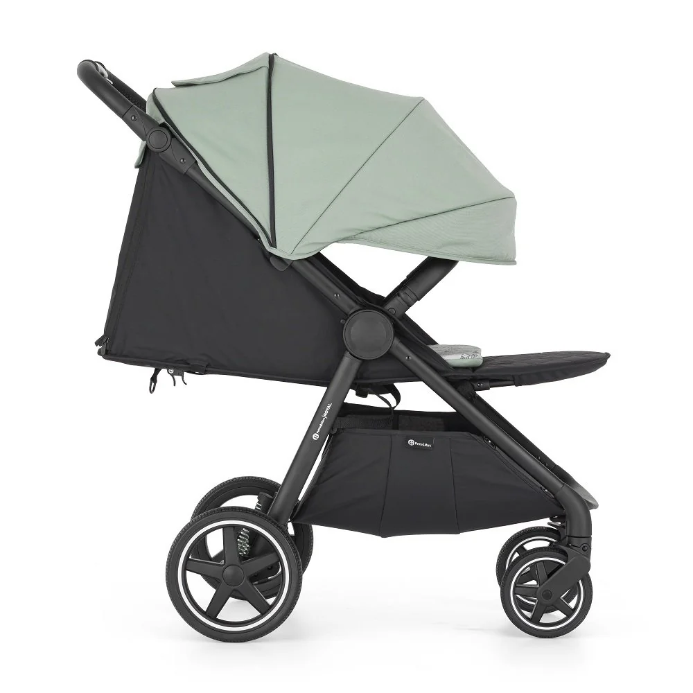 Petite&Mars Kočárek sportovní Royal3 Black Iron Green