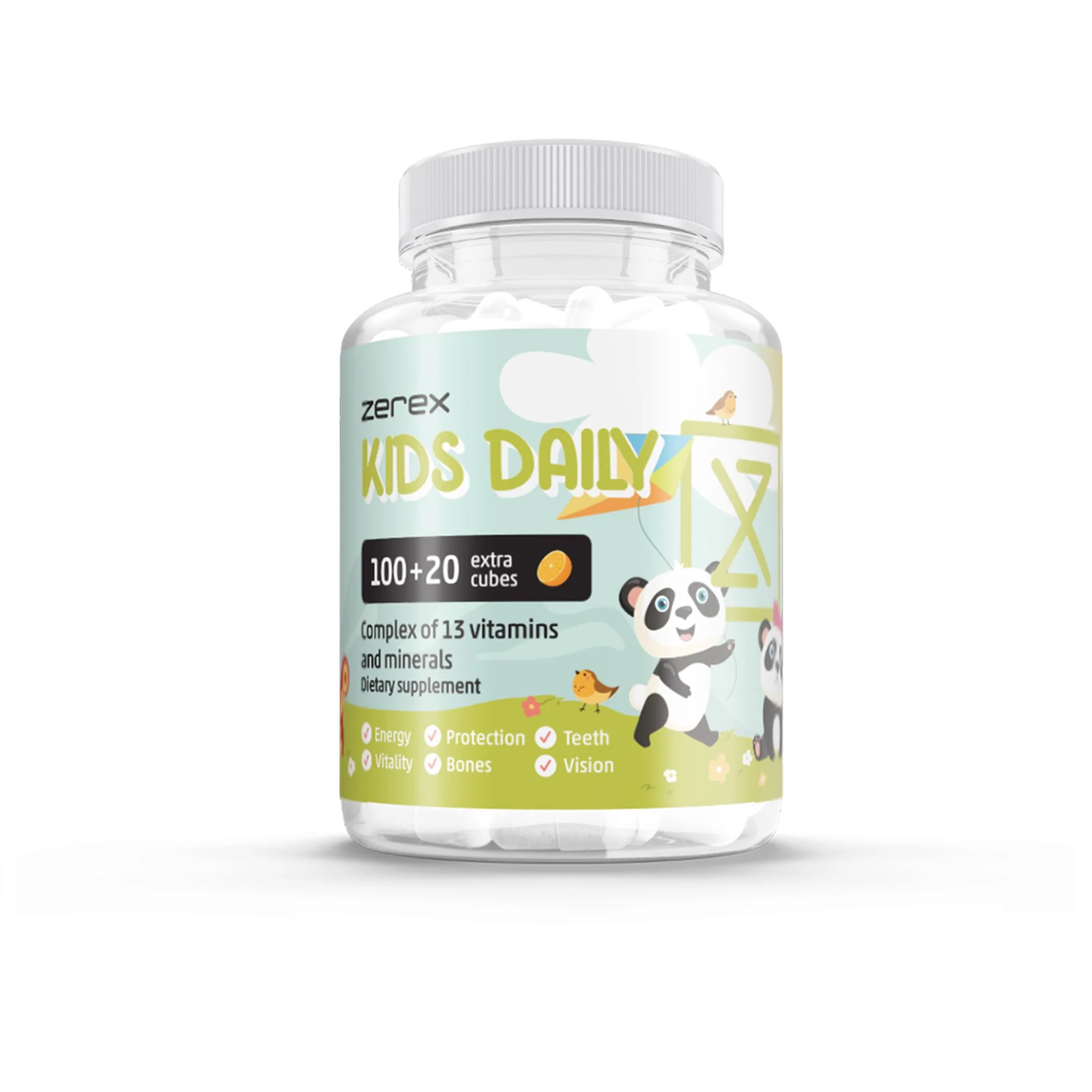 Zerex Kids Daily 100+20 kostiček