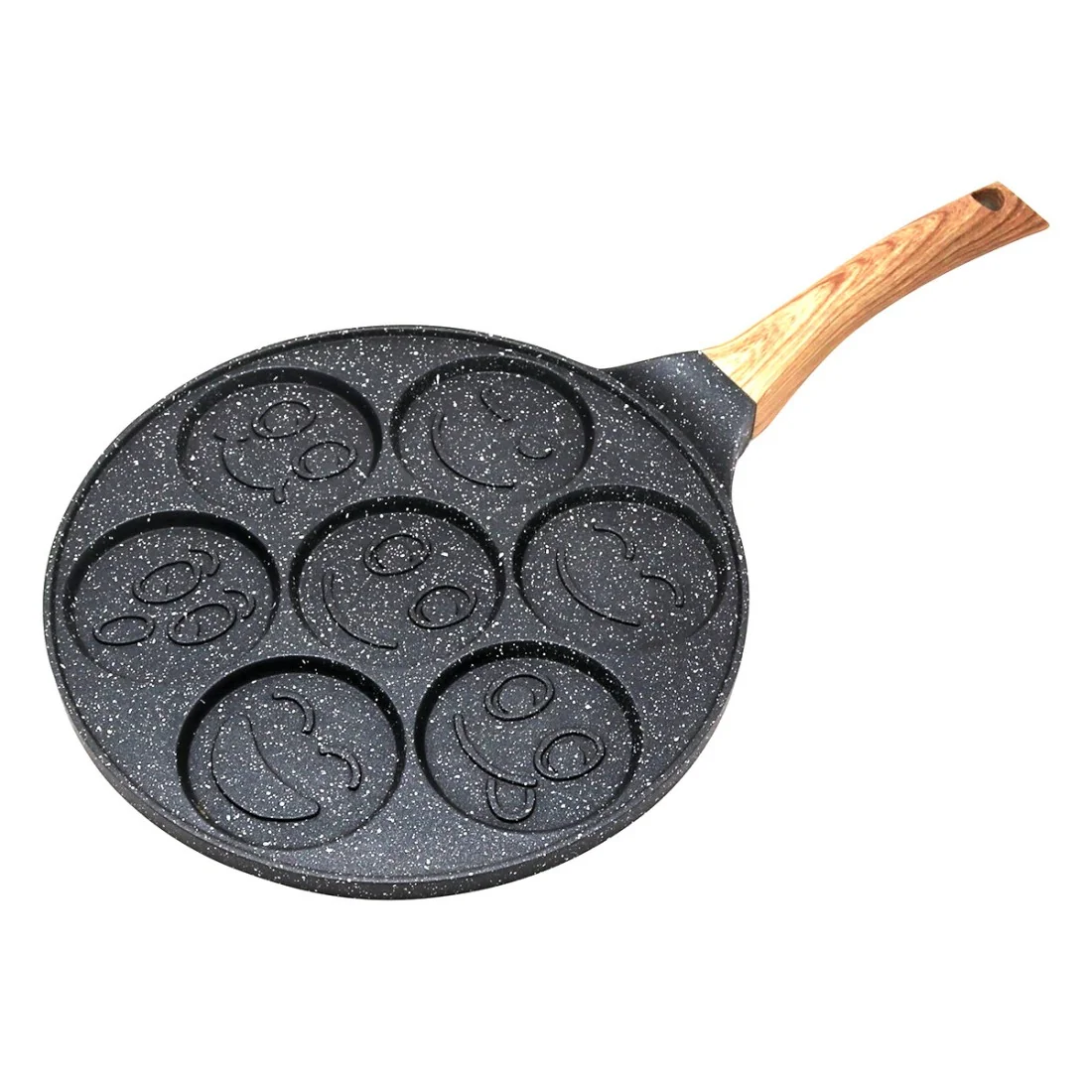 Kinghoff Pánev na 7 lívanců, 26,5 cm