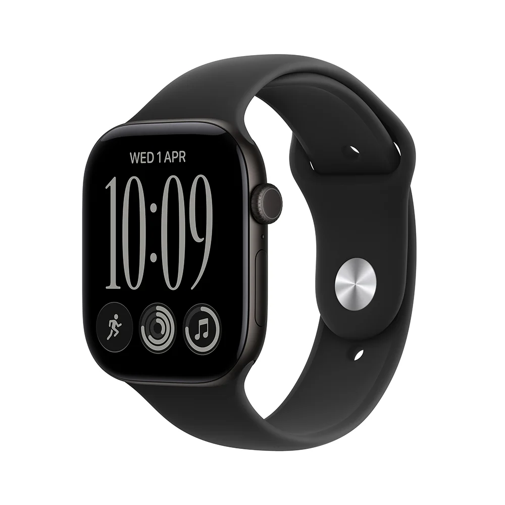 Apple Watch Series 12 42mm Black, Black SB, S/M chytré hodinky