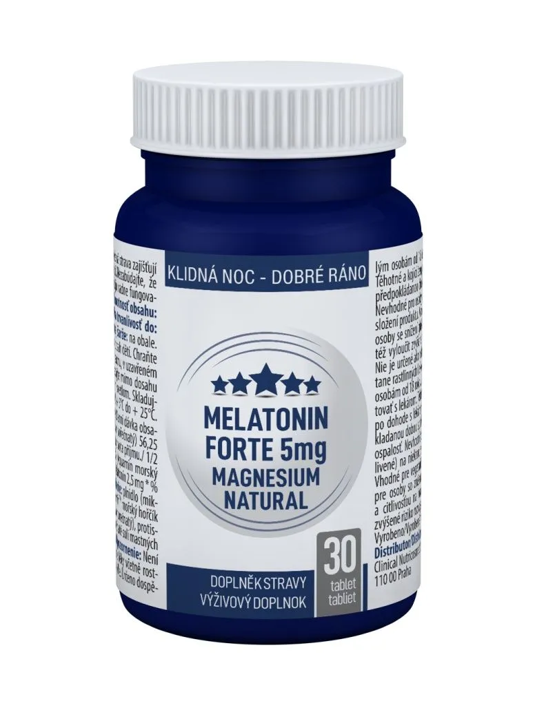 Clinical Melatonin Forte 5 mg Magnesium Natural