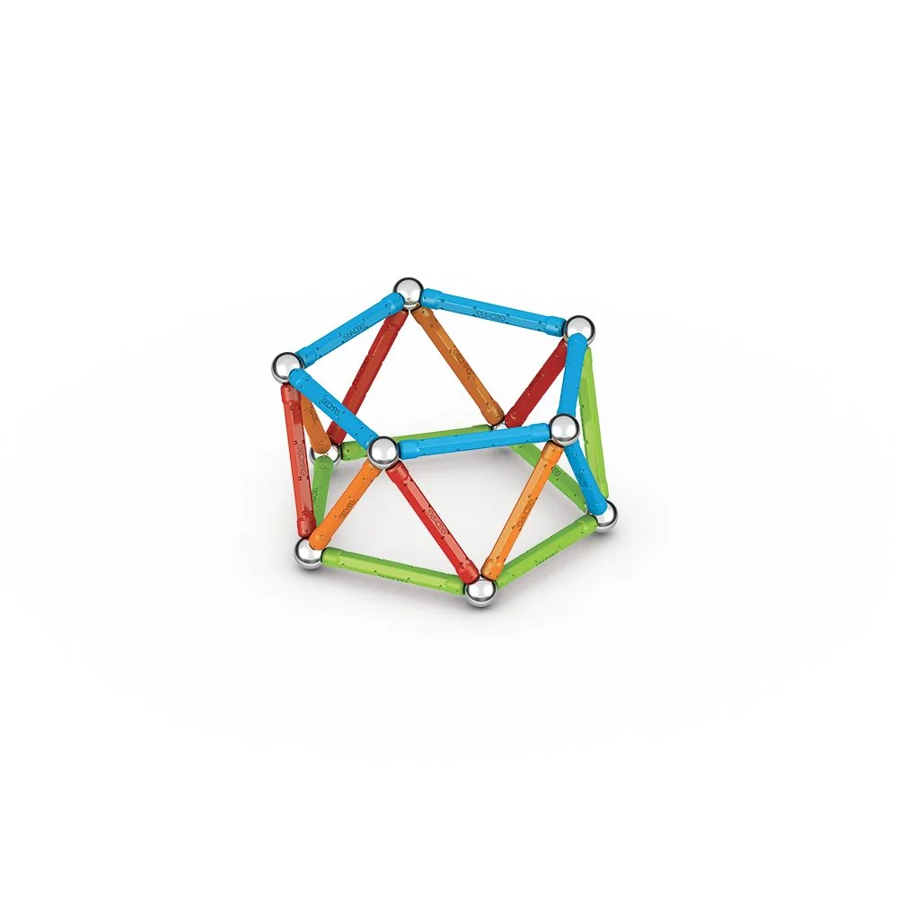 Geomag Supercolor magnetická stavebnice 42 dílků