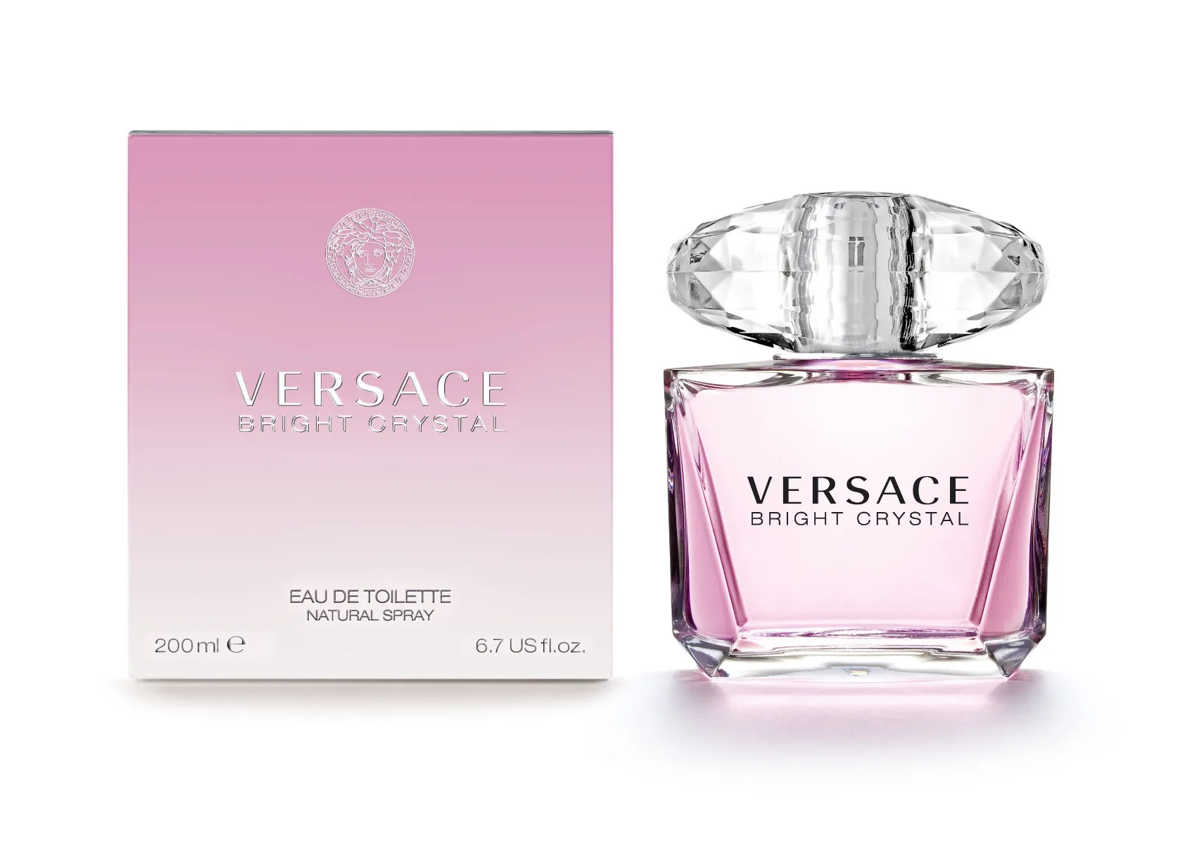 VERSACE Bright Crystal toaletní voda pro ženy 200 ml