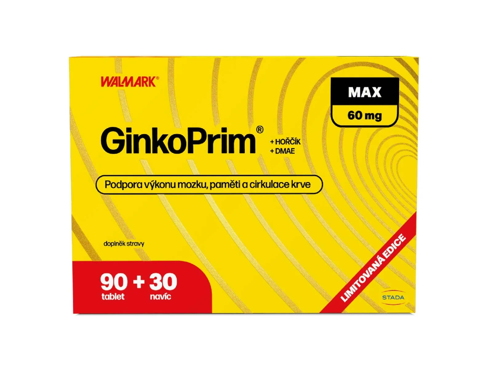 Walmark GinkoPrim MAX 90+30 tablet navíc