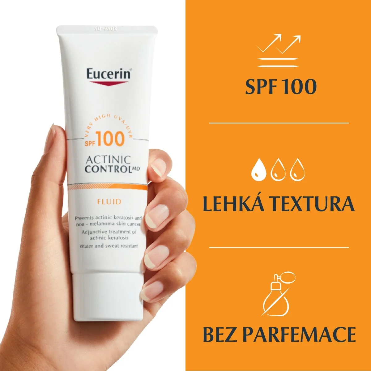Eucerin SUN Actinic Control MD SPF100 fluid 80 ml