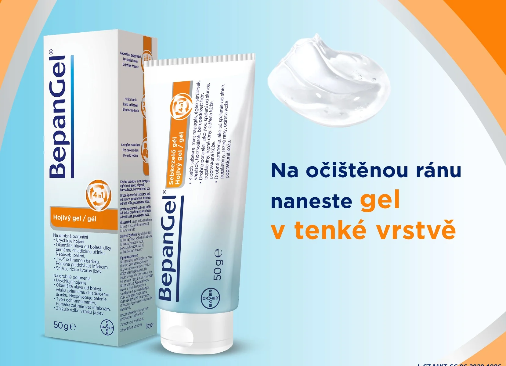 BepanGel hojivý gel 50 g