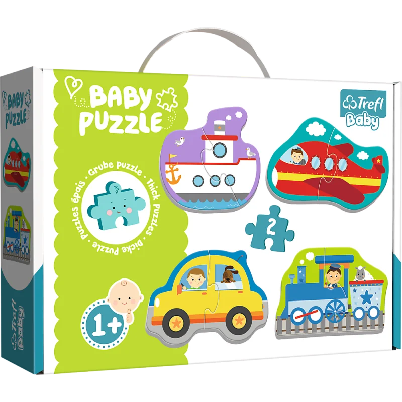 Trefl Puzzles - Baby Classic - Dopravní vozidla