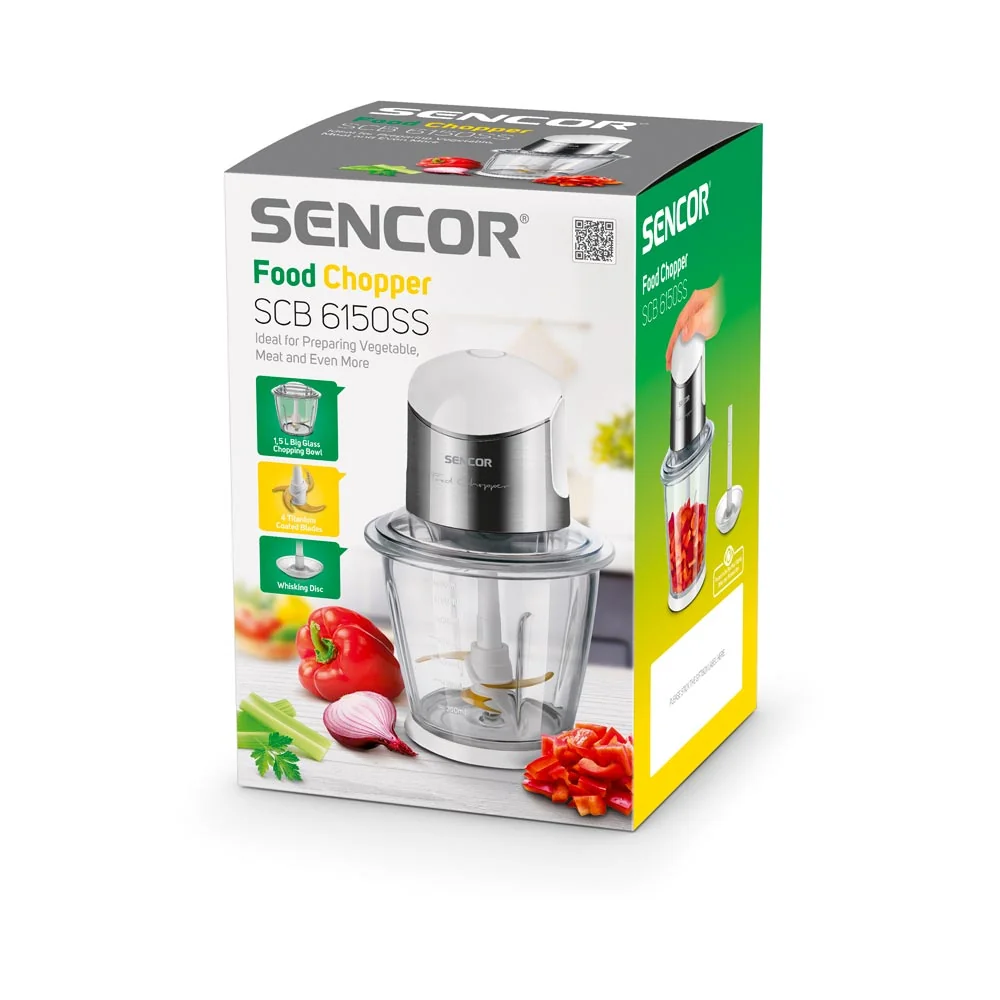 SENCOR SCB 6150SS-EUE3 sekáček potravin