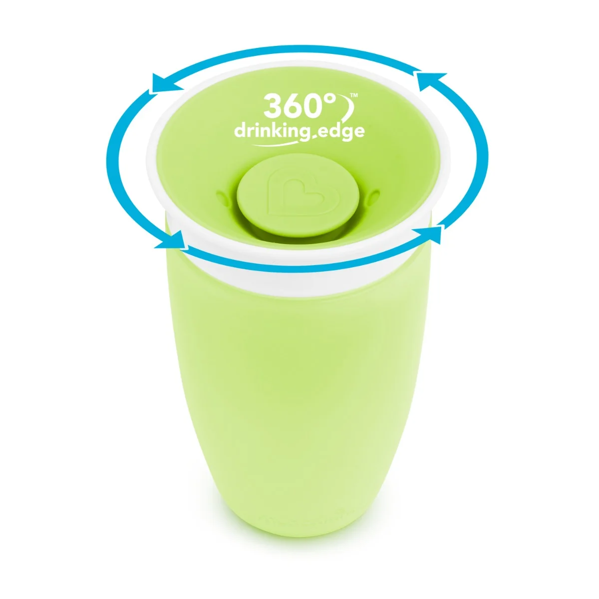 Munchkin Miracle 360° netekoucí hrneček 296 ml zelený