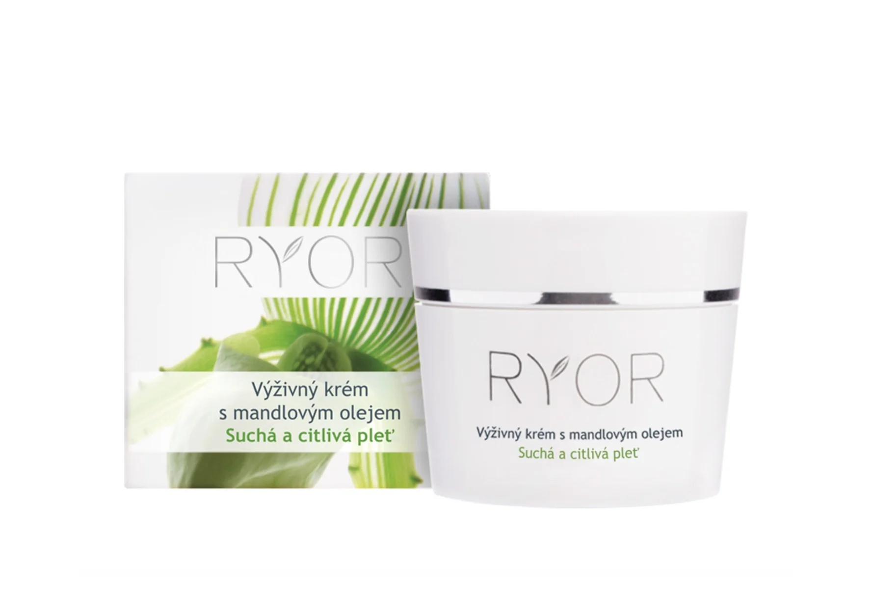 Ryor Výživný pleťový krém s mandlovým olejem 50 ml