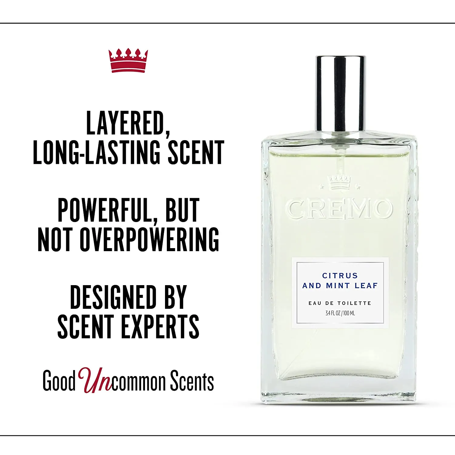 Cremo Citrus & Mint Leaf toaletní voda 100 ml