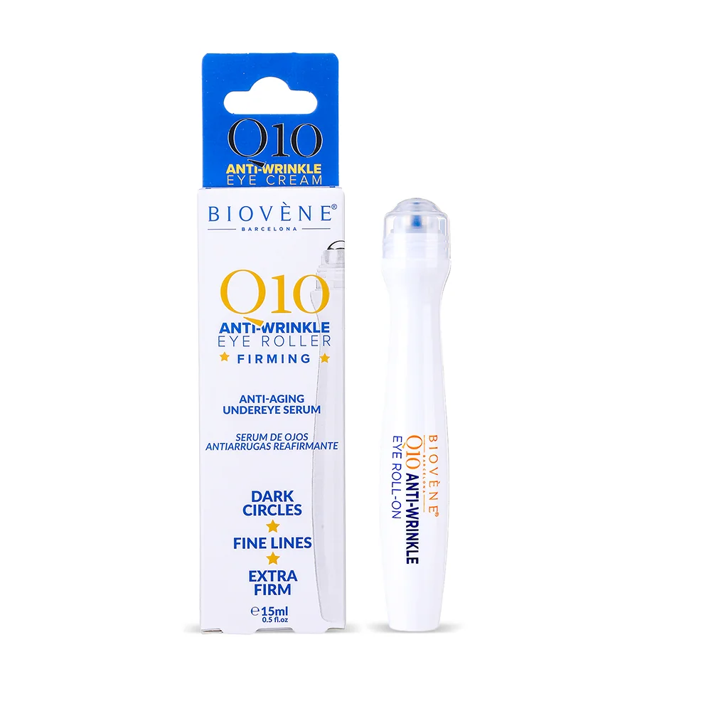 BIOVÉNE Anti-Wrinkle Q10 Extra Firming zpevňující roll-on oční sérum 15 ml