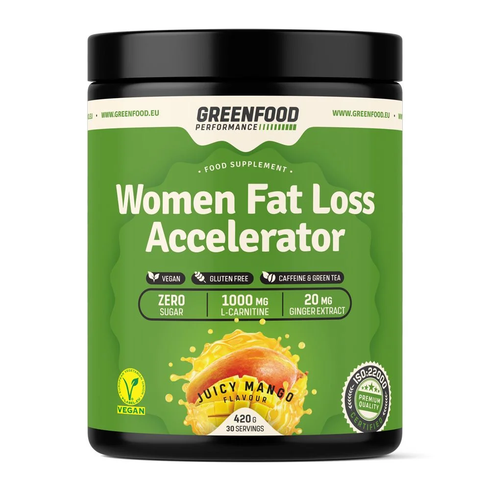 GreenFood Performance Women Fat Loss Accelerator Juicy mango 420 g