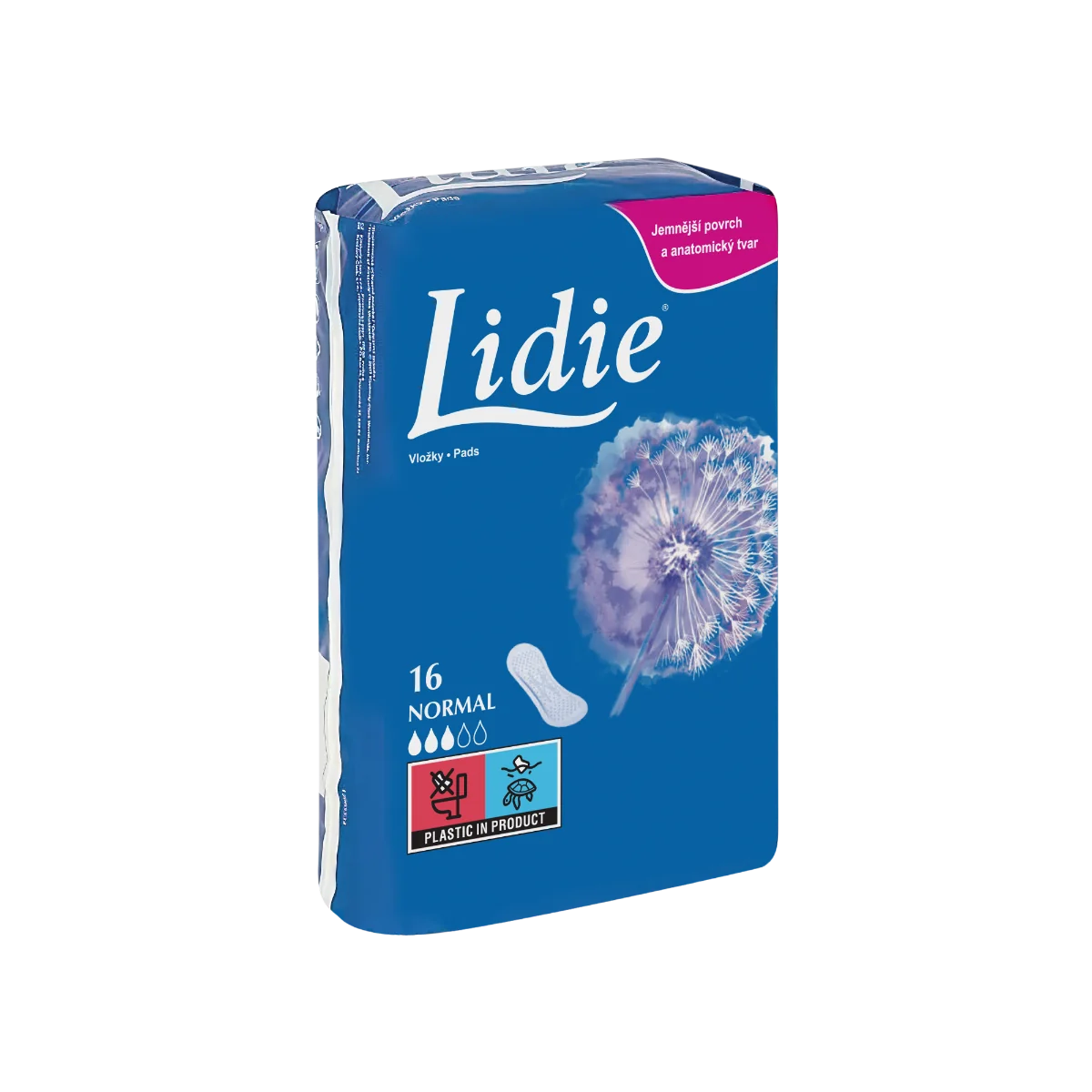 Lidie Normal vložky 16 ks