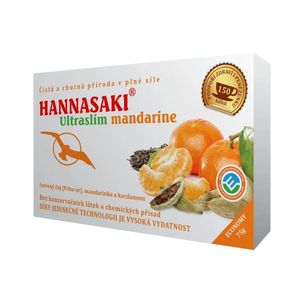 Hannasaki Ultraslim Mandarine sypaný čaj 50 g