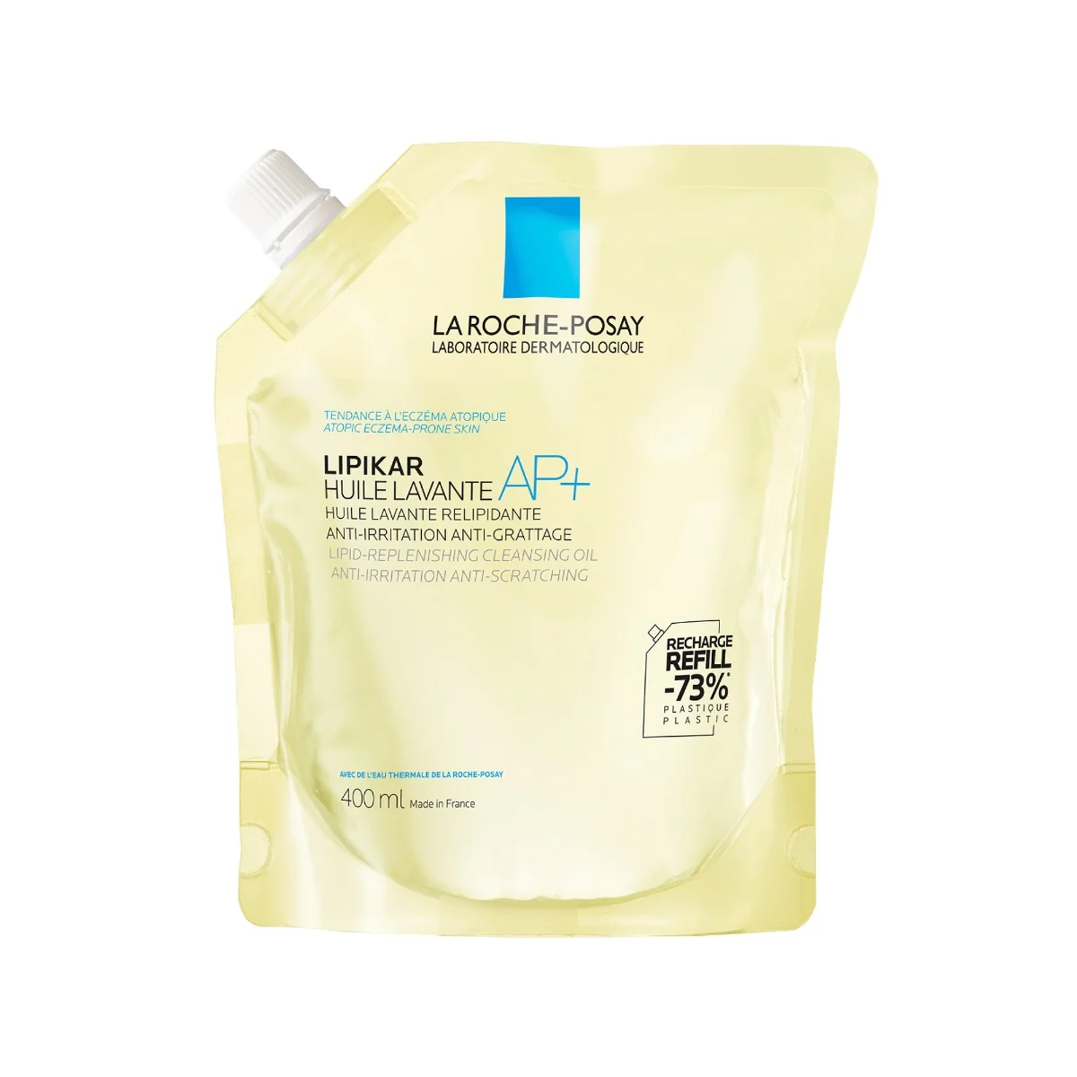 La Roche-Posay Lipikar AP+ sprchový olej – refill 400 ml