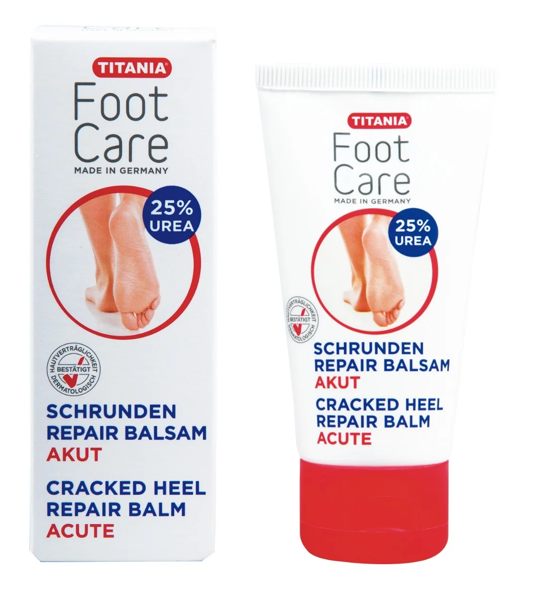Titania Foot Care Balzám na popraskané paty 50 ml