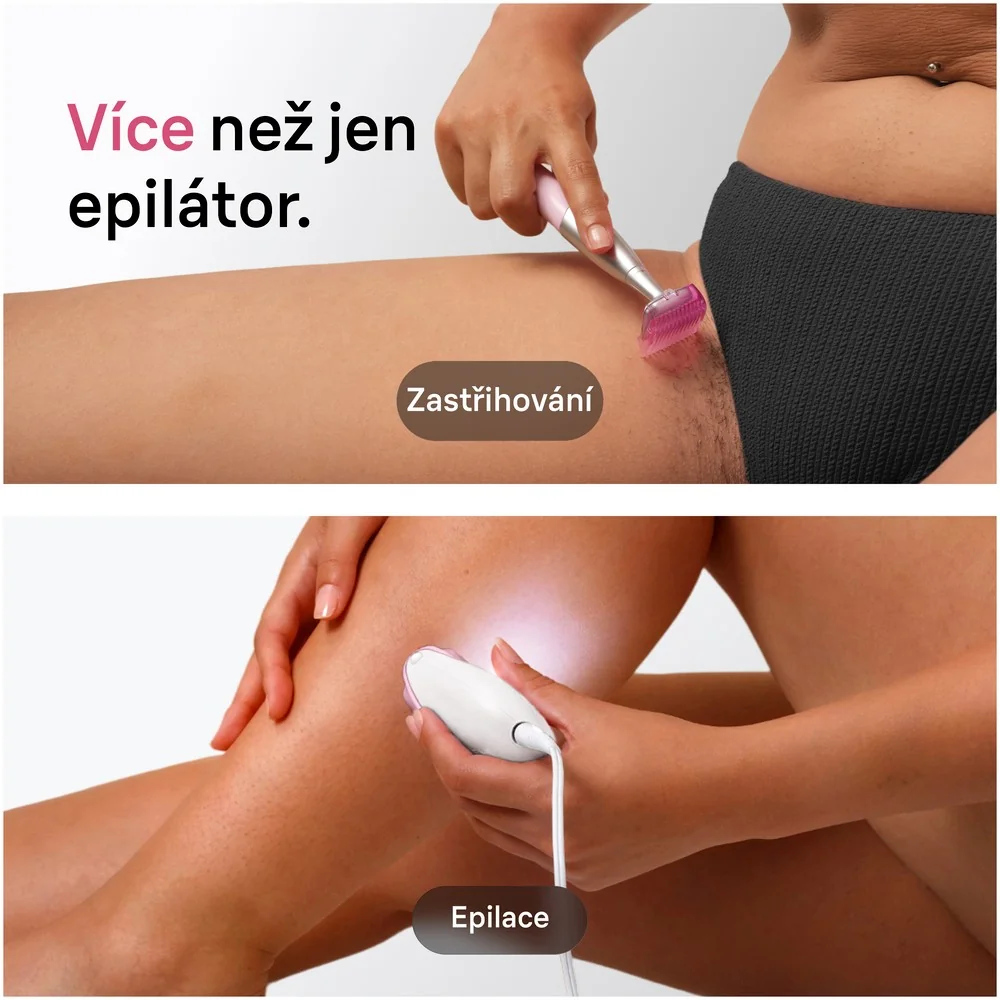 Braun Silképil 3 3202 epilátor s kabelem růžový