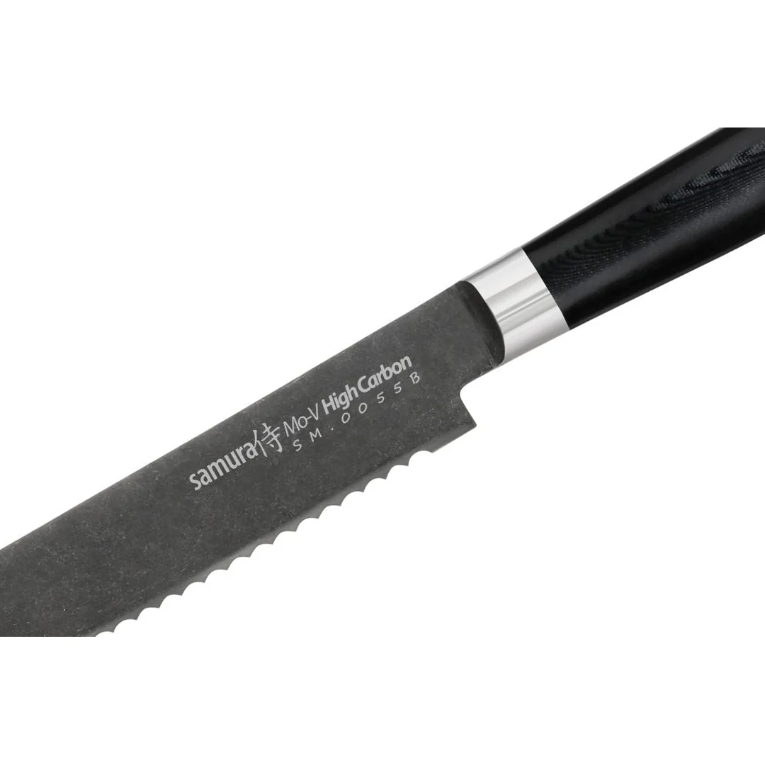 Samura MO-V Stonewash Nůž na chleba 23 cm (SM-0055B)