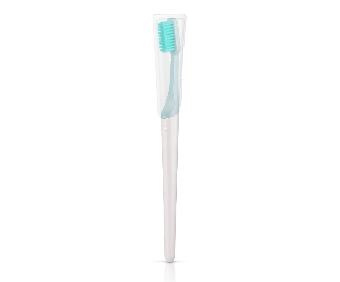 TIO Zubní kartáček Medium 1 ks ledovcově modrý