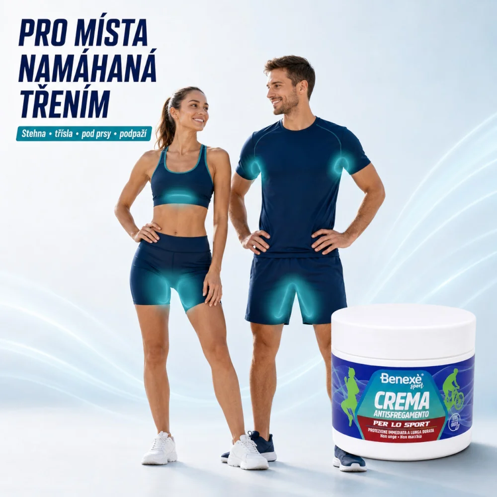 Benexè SPORT Krém proti tření 250 ml