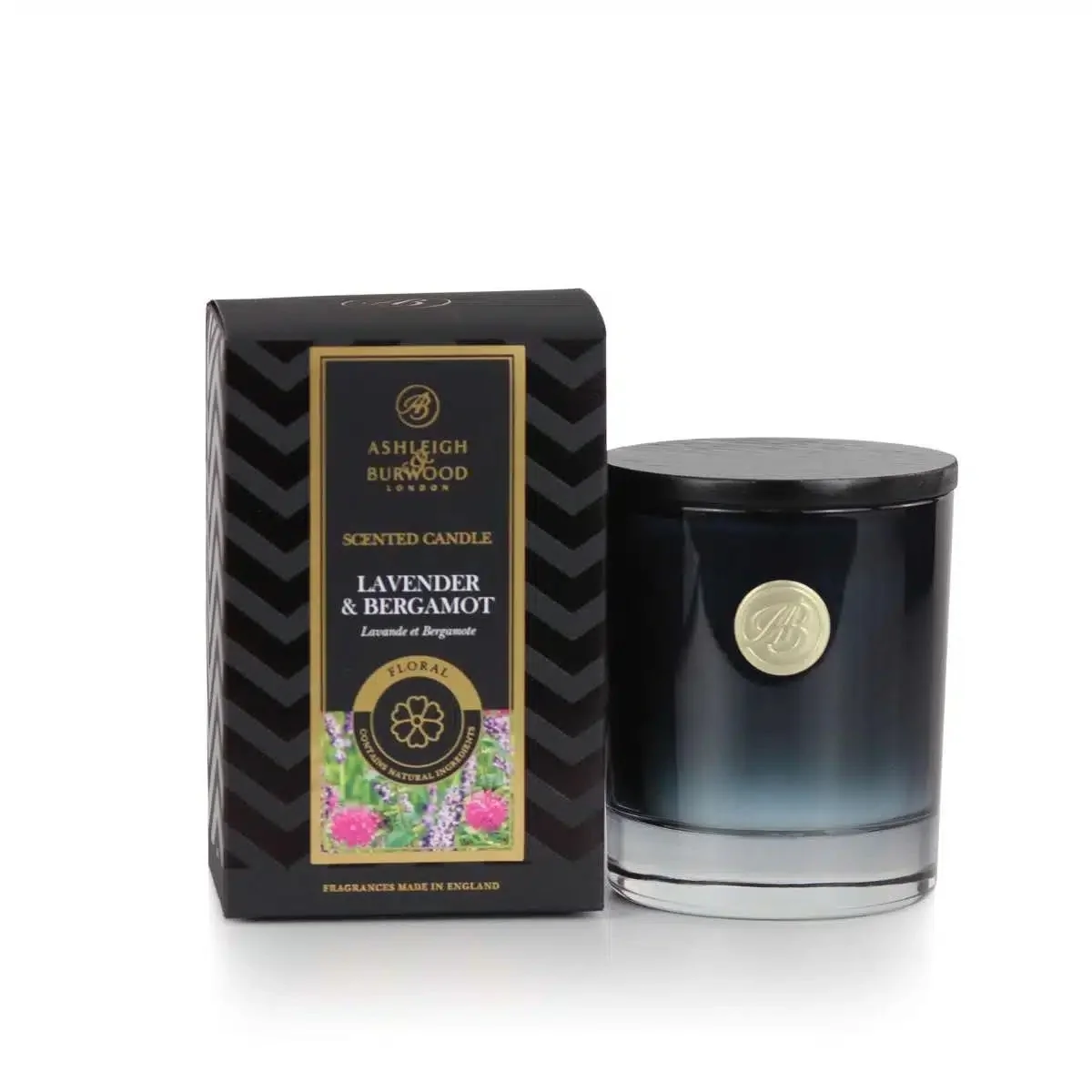 Ashleigh & Burwood London Vonná svíčka SIGNATURE - LAVENDER & BERGAMOT, 140g