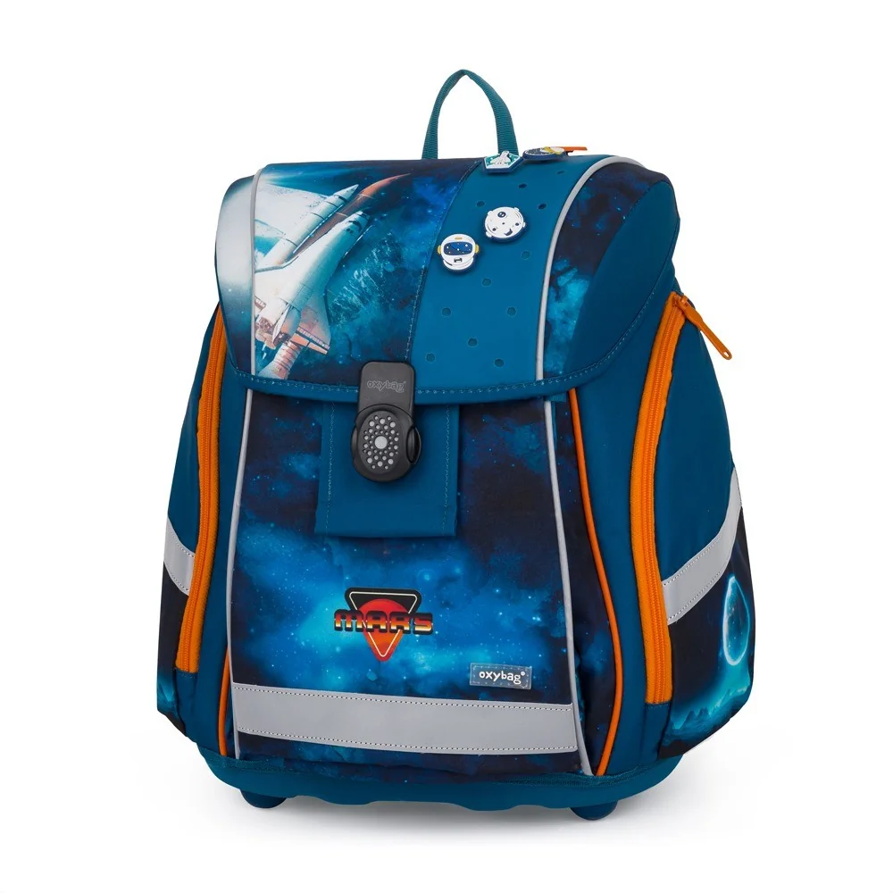 Oxybag PREMIUM LIGHT - školní set Space 3 ks: aktovka, penál, sáček