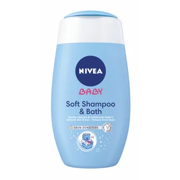 NIVEA Baby Šampon a pěna do koupele 2v1 200ml 