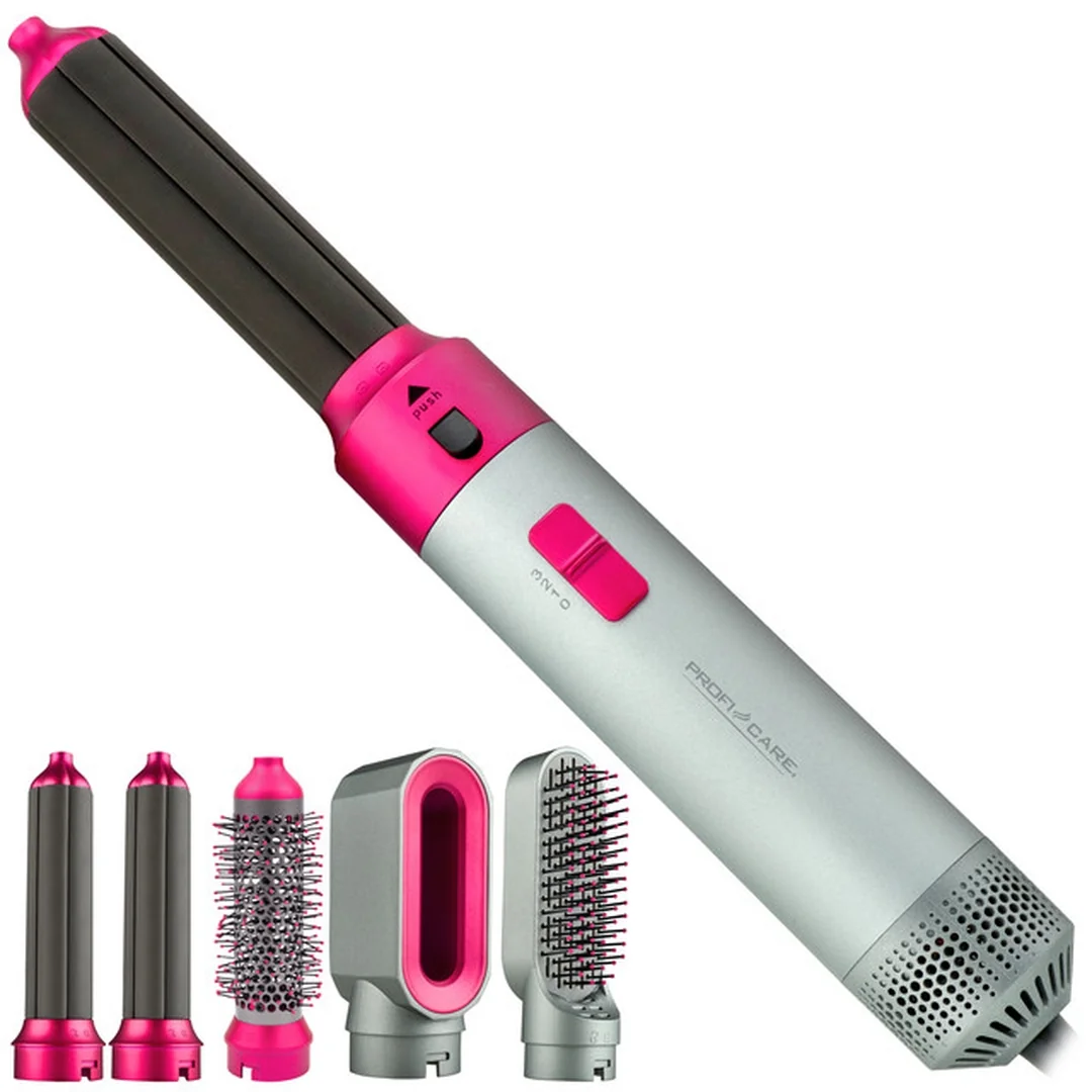 ProfiCare HAS 3132 P Multifunkční kulma na vlasy 1000W šedá/růžová