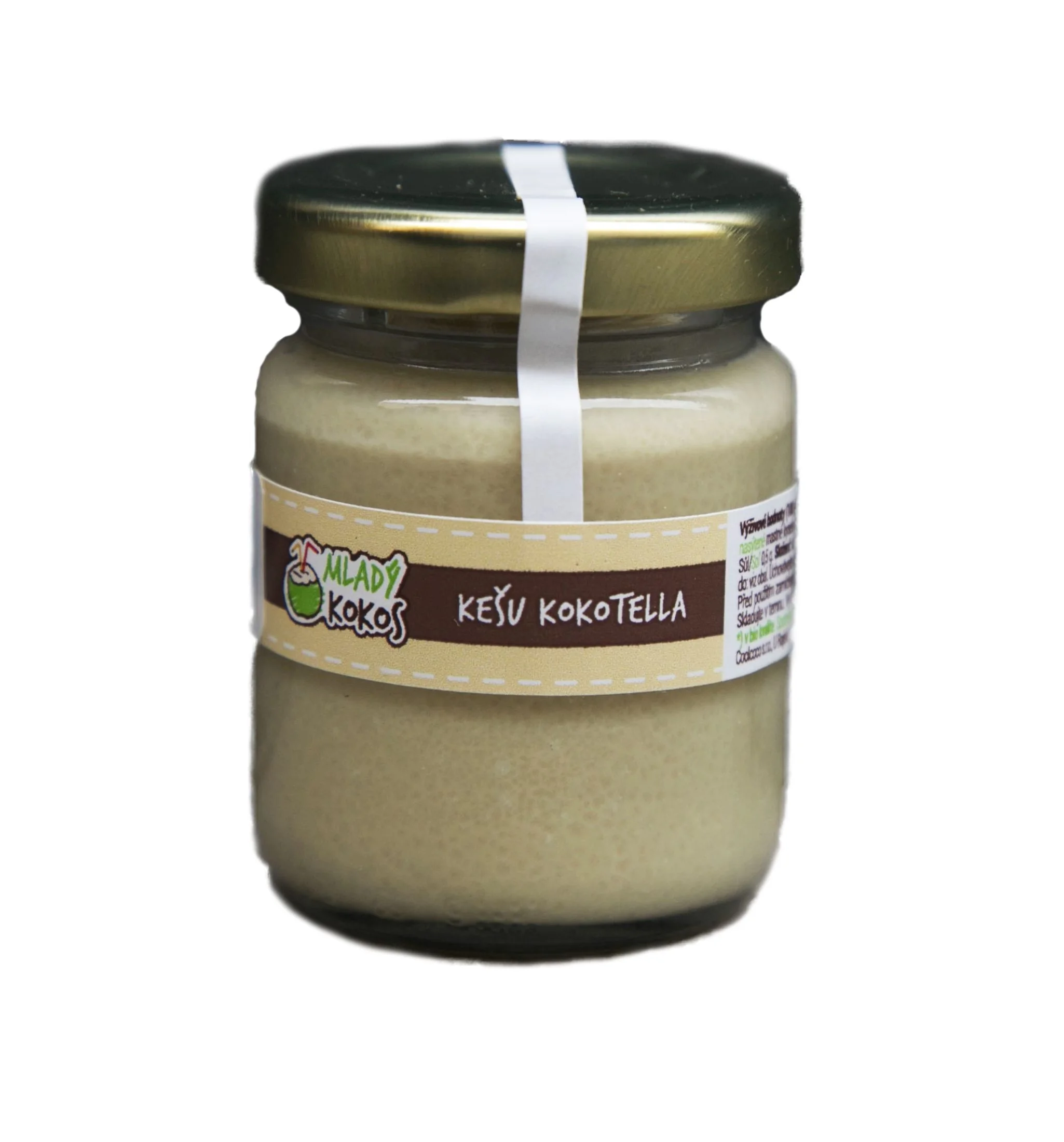 Mladý kokos BIO RAW kokotella kešu 50g