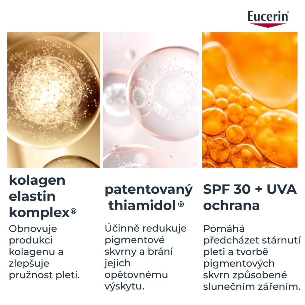 Eucerin Hyaluron-Filler + Elasticity Rosé SPF30 denní krém 50 ml náhradní náplň