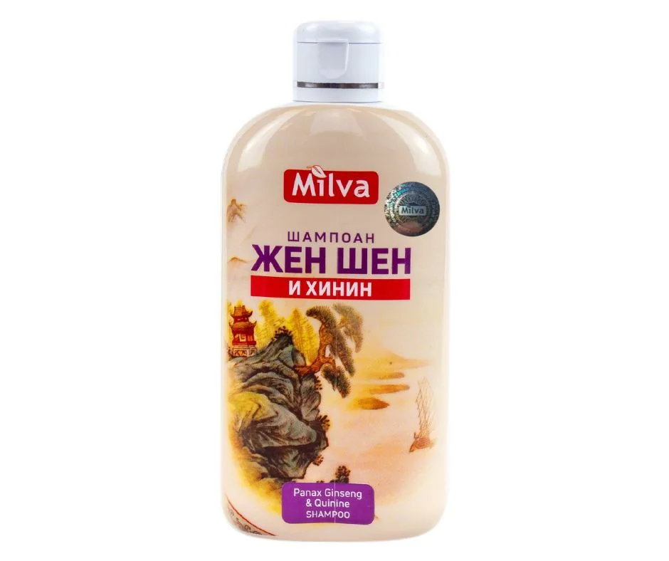 Milva Šampon ženšen a chinin 200 ml