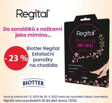Regital Exfoliační ponožky SLEVA 23 % (červen 2023)