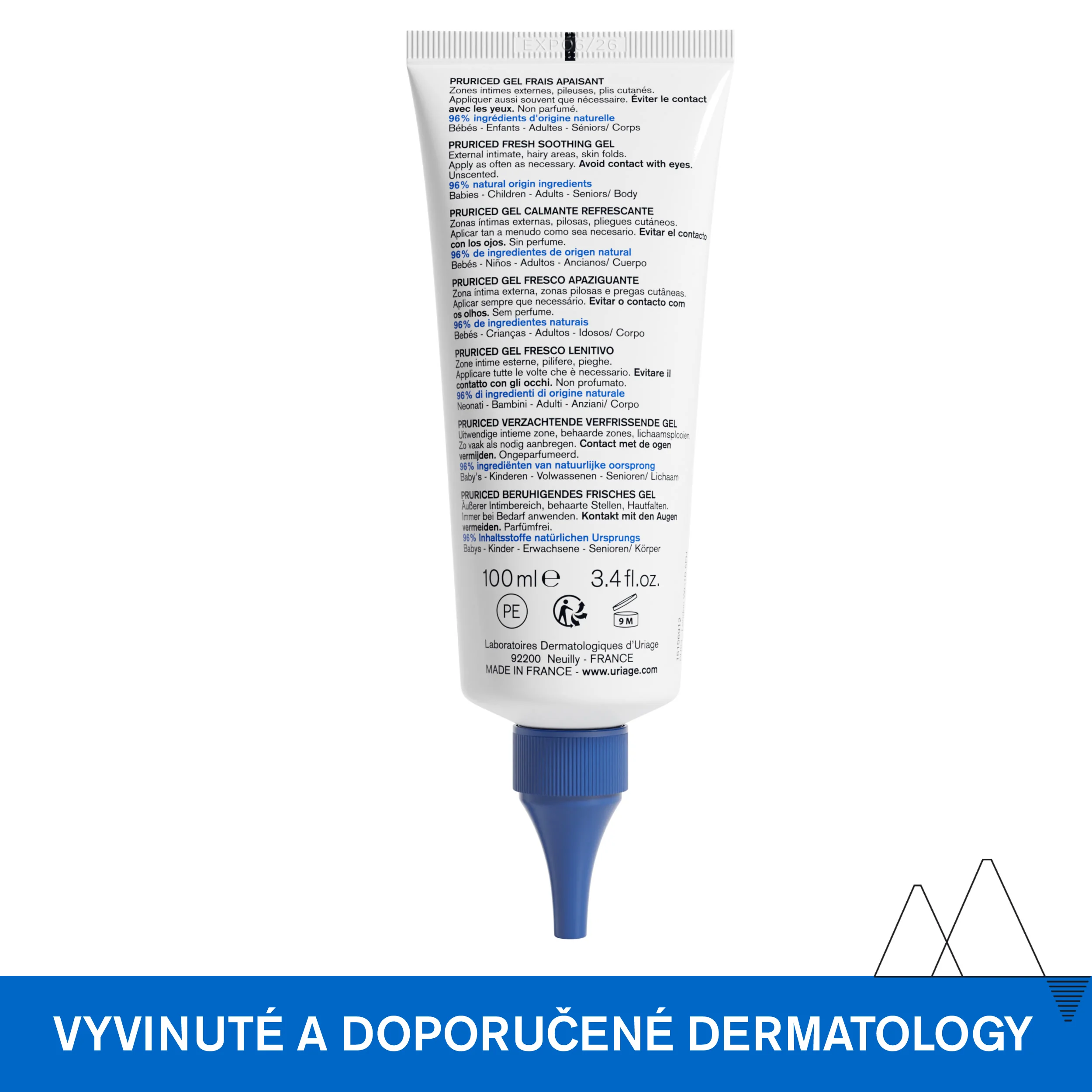 Uriage Pruriced Chladivý zklidňující gel 100 ml